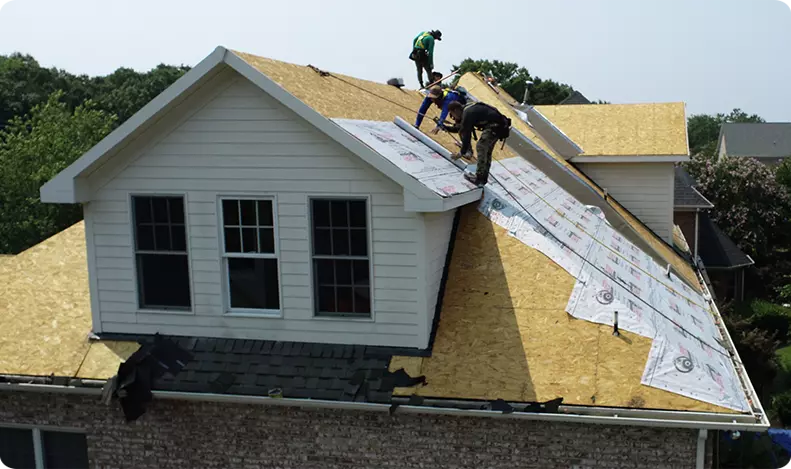 residential roof work