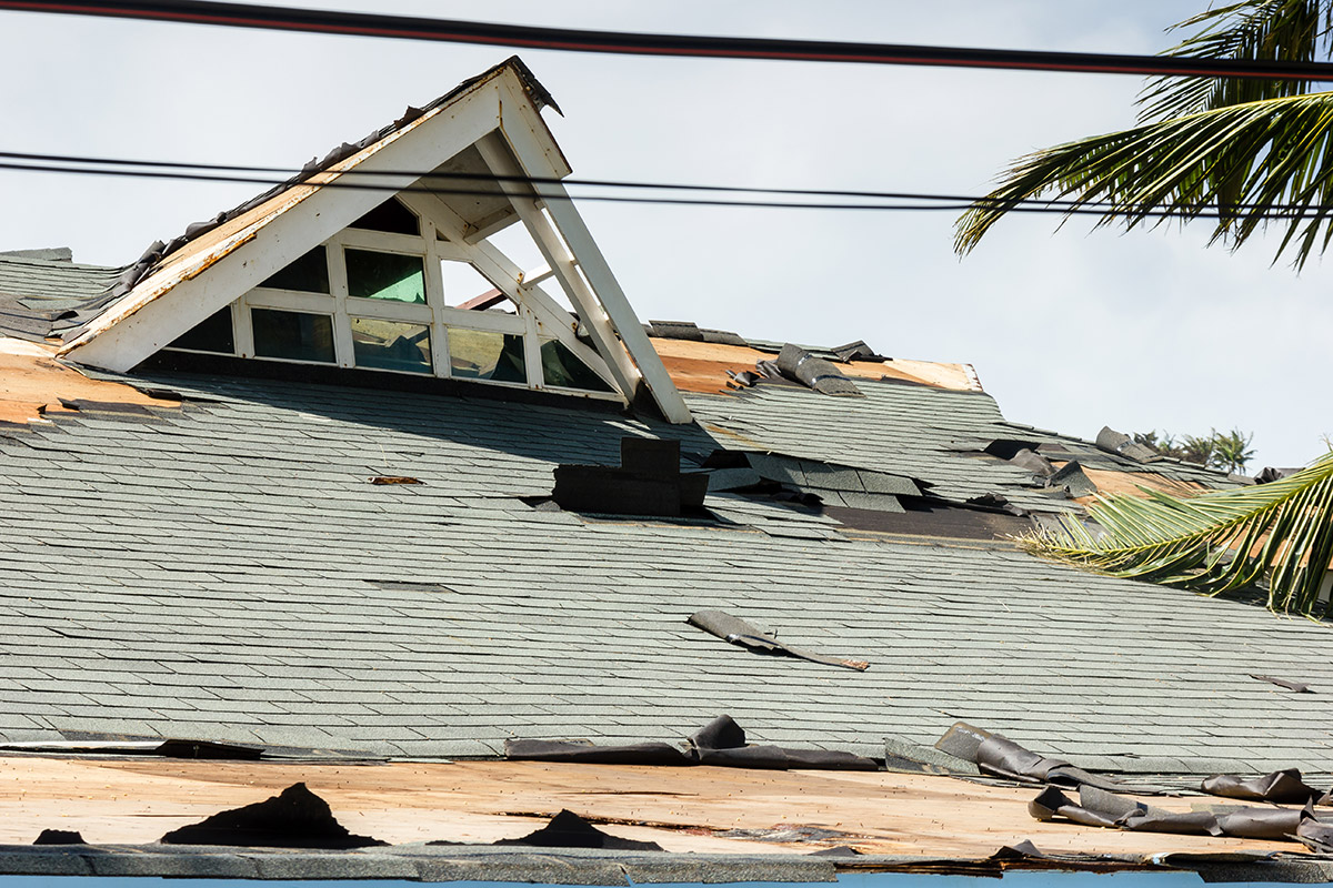 Storm Damage Roof Repair