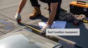 flat roof inspection repair