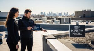 commercial roof inspection process