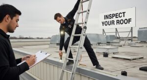 commercial roof inspection