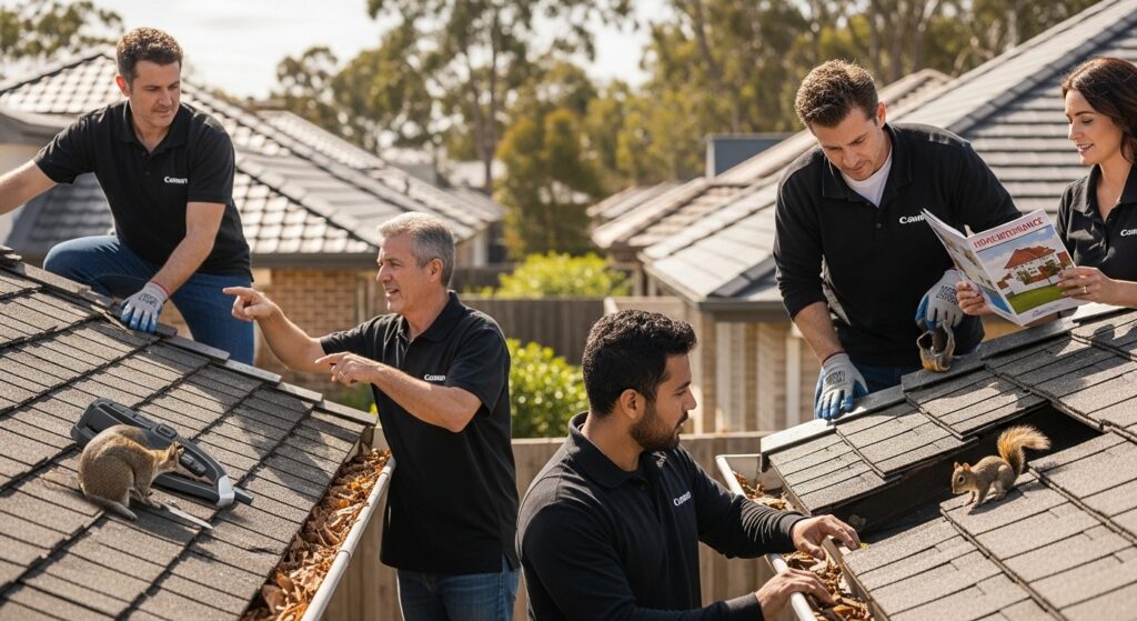 roof damage homeowners inspection maintenance