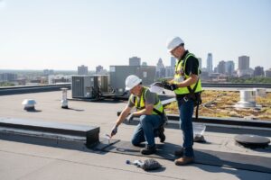 flat roof inspection