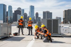 commercial roof inspection