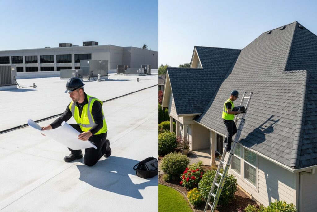 commercial residential roofing