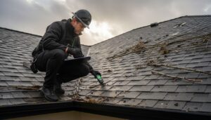 storm damage roof inspection