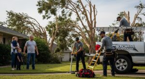 storm damage repair home