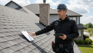 roof inspection process