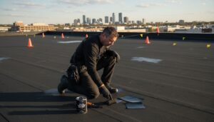 EPDM roof repair