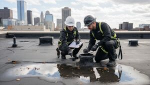 flat roof maintenance