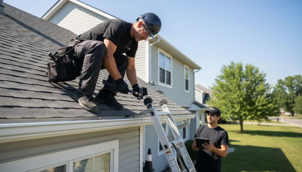 roof inspection safety