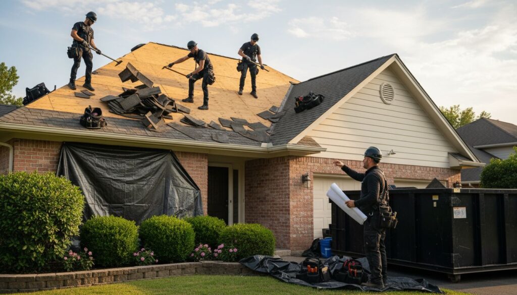 roof replacement process