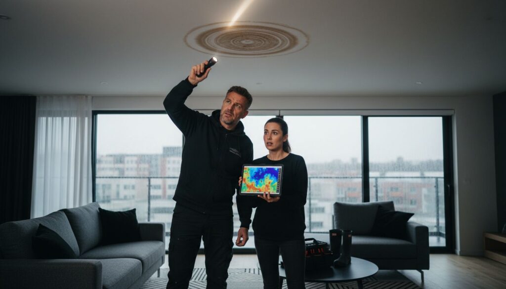 roof leak inspection